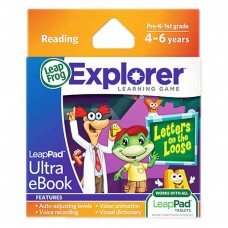LEAPFROG Explorer Software Learning Game - Letters On The Loose